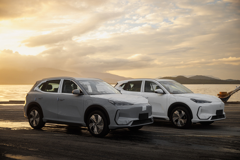 TCP recebe primeiros veículos da Geely a desembarcar no Brasil